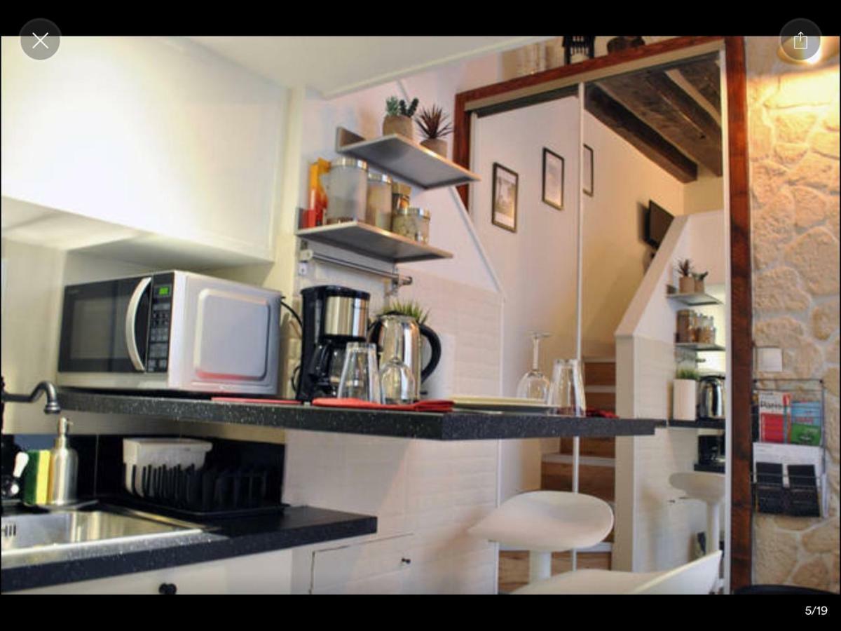 Cosy Marais Paris Appartement Buitenkant foto